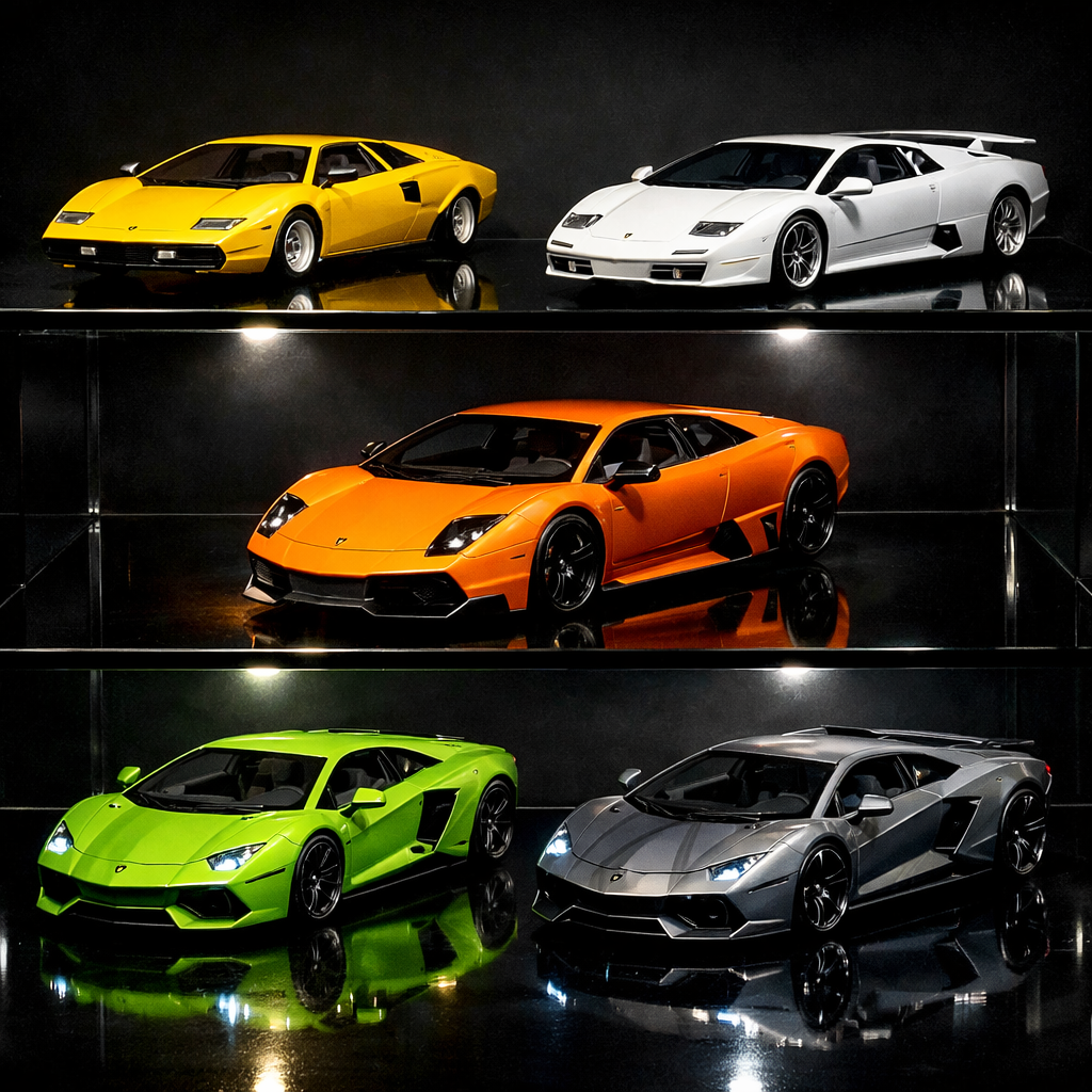 Lamborghini Diecast Models: From Countach to Revuelto Collection Guide