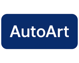 AutoArt diecast model cars - premium brand logo for collector scale models