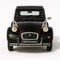 1:24 Citroën 2CV6 Charleston (1980–1990) diecast model car – classic burgundy and black French retro hatchback, front view.