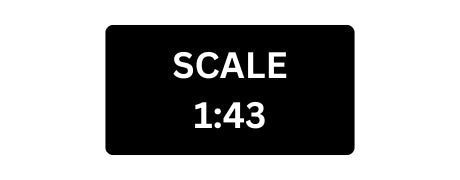 1/43 scale diecast cars – the classic European collector scale, compact yet highly detailed