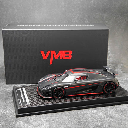 VBM Koenigsegg CCX Silver 1:18 Resin Model Car - collector display piece