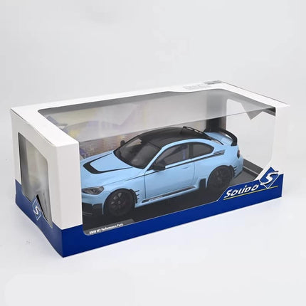 Solido BMW M2 G87 2025 Blue 1:18 Diecast Model Car - scale replica for enthusiasts