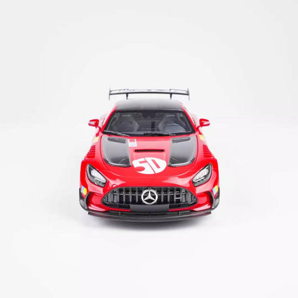 Minichamps Mercedes-Benz AMG GT Black Series Red 1:18 Diecast Model Car - scale model for display