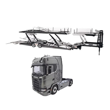 NZG Scania 730S V8 Transporter 1:18 Diecast Model Truck - fine detailed model replica