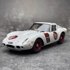 CMC Ferrari 250 GTO 30th Anniversary Signature Edition White M-288 1:18 Diecast Model Car - detailed collector display model
