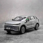 YX Car Model Beijing X7 Gray 1:18 Diecast Model Car - detailed collector display model
