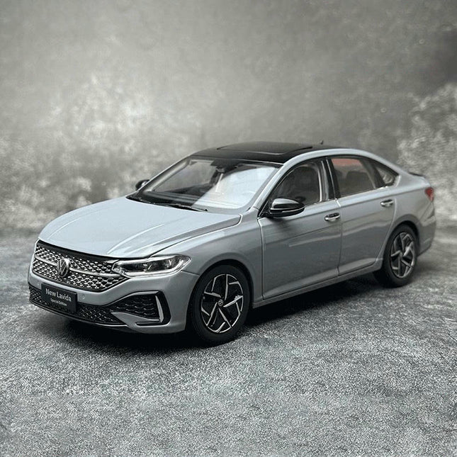 YX Car Model Volkswagen Lavida Starry Sky Edition 2022 1:18 Diecast Model Car - detailed collector display model
