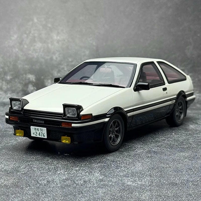 Otto Toyota AE86 1985 Jumping Light Edition 1:18 Diecast Model Car - detailed collector display model