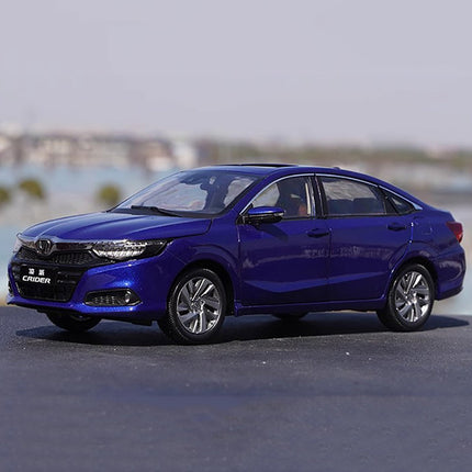 YX Car Model Honda Crider 2019 Blue 1:18 Diecast Model Car - fine detailed model replica