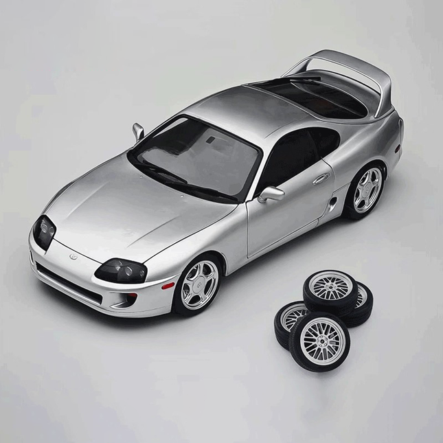 Whelart Toyota Supra A80 1:18 Diecast Model Car - detailed collector display model