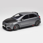 Otto Hyundai i30 N Project Grey 1:18 Resin Model Car - detailed collector display model
