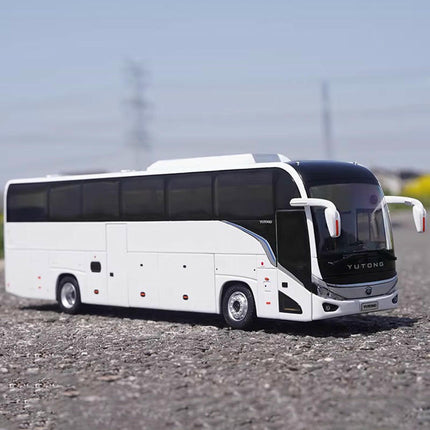Original Manufacturer Yutong C12PRO White Bus 1:42 Diecast Model Bus - collectible scale model car
