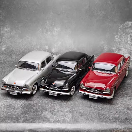 Original Factory Shanghai SH760 Classic Vintage Sedan 1:18 Diecast Model Car - model display piece for collectors