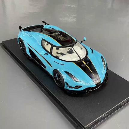 GT Spirit Koenigsegg Agera RS Blue GT881 1:18 Resin Model Car - fine detailed model replica