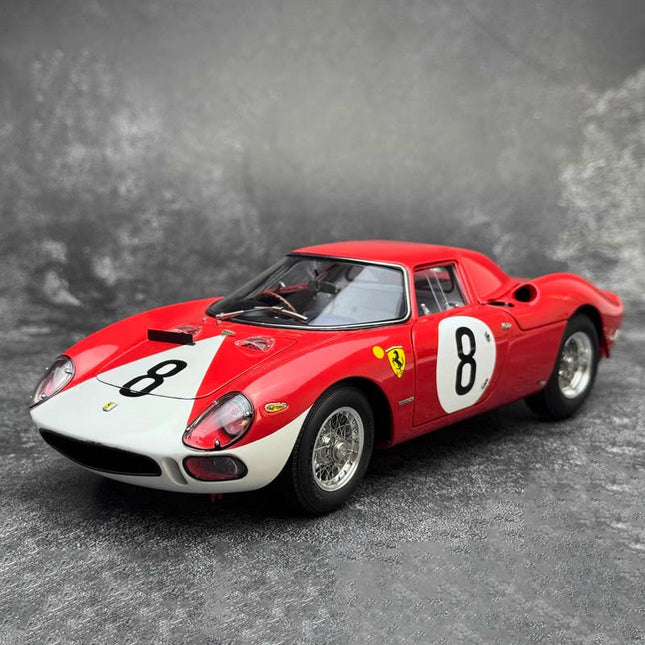 CMC Ferrari 250 LM No. 8 1:18 Diecast Model Car - detailed collector display model