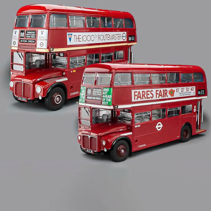 Sun Star London AEC Routemaster Double-Decker Bus 1:24 Diecast Model Bus - collectible scale model car