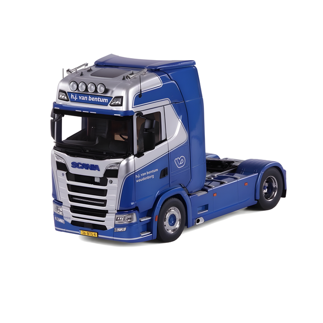 KILOworks Scania V8 730S 4x2 Truck 1:18 Diecast Model Truck - detailed collector display model