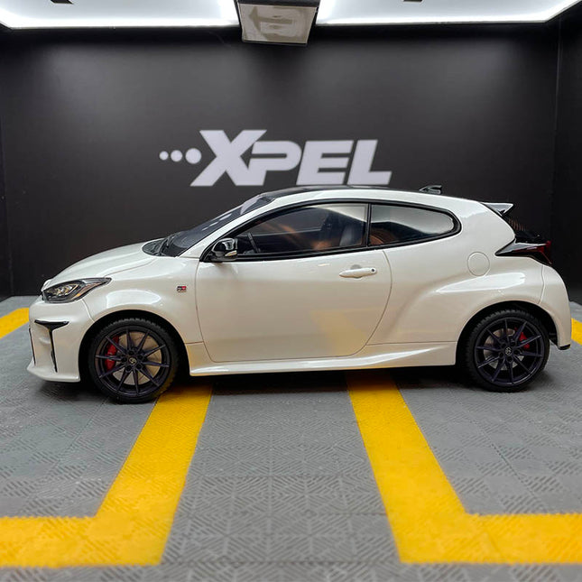 Otto Toyota Yaris GR OT424 Collection 1:18 Resin Model Car - studio product photo of the scale model