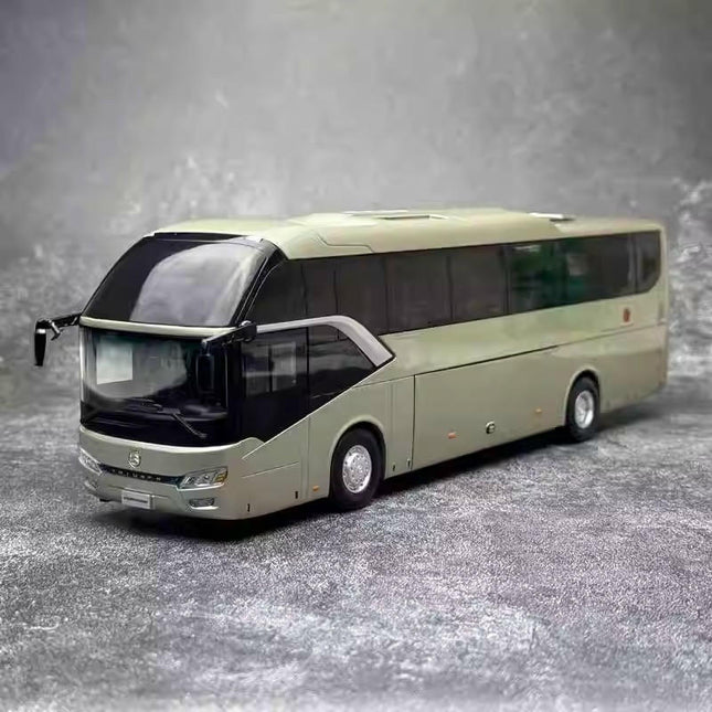 Xiamen Golden Travel Kaige Bus 1:38 Diecast Model Bus - detailed collector display model