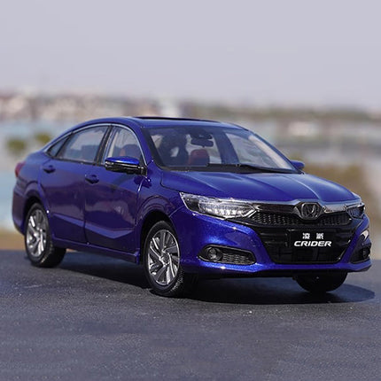 YX Car Model Honda Crider 2019 Blue 1:18 Diecast Model Car - premium collector scale model