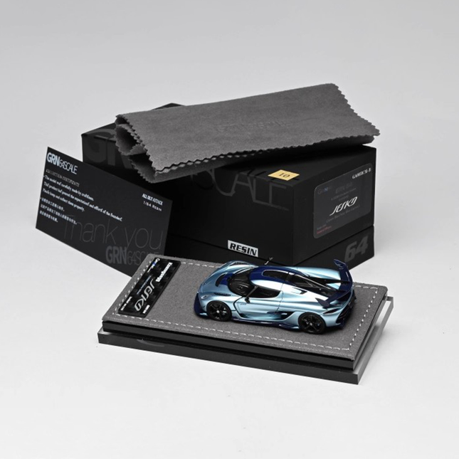 GRYNING Koenigsegg Jesko Custom Edition 1:64 Resin Model Car - detailed collector display model