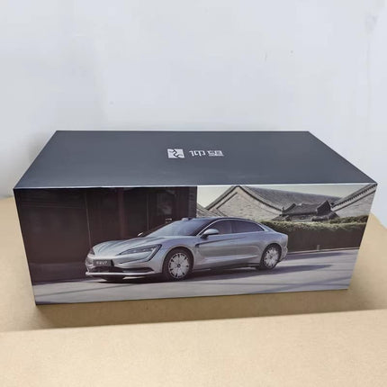 Original Manufacturer Original BYD Yangwang U7 Electric Hypercar Silver 1:18 Diecast Model Car - premium scale model collecti
