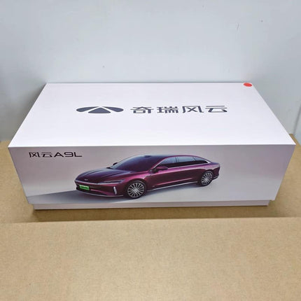 Original Factory Model Chery Fengyun A9L Red 1:18 Diecast Model Car - premium scale model collectible