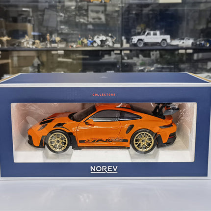 Norev Porsche 911 992 GT3 RS 2022 1:18 Diecast Model Car - collector edition scale model