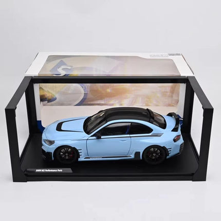 Solido BMW M2 G87 2025 Blue 1:18 Diecast Model Car - collector display piece
