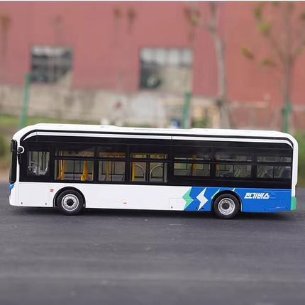 Original Manufacturer Original Hengtian Lingrui Electric City Bus 1:42 Diecast Model Bus - collectible scale model car