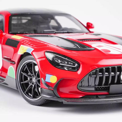Minichamps Mercedes-Benz AMG GT Black Series Red 1:18 Diecast Model Car - detailed die-cast style model