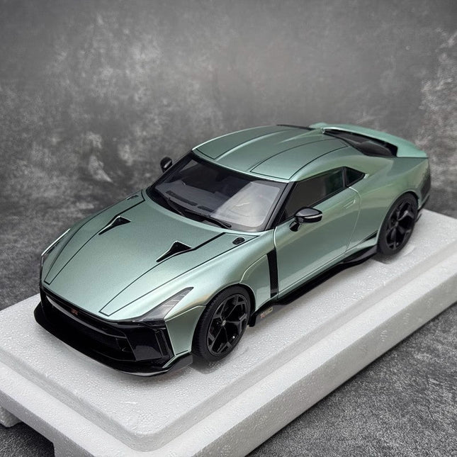 AutoArt Nissan GT-R50 Italdesign 1:18 Diecast Model Car - detailed collector display model
