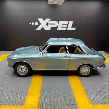 Otto Peugeot 204 Coupe Metallic Blue 1:18 Resin Model Car - fine detailed model replica