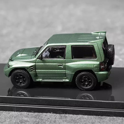 Inno Models Mitsubishi Pajero Evo RALLIART 1:64 Diecast Model Car - studio product photo of the scale model