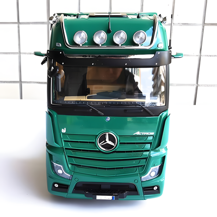 NZG Mercedes-Benz Actros GigaSpace 4x2 Middle East Green Truck 1:18 Diecast Model Truck - detailed collector display model