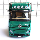 NZG Mercedes-Benz Actros GigaSpace 4x2 Middle East Green Truck 1:18 Diecast Model Truck - detailed collector display model