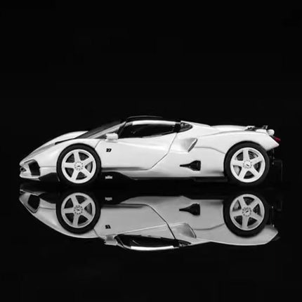 Motorhelix Nilu27 White 1:64 Diecast Model Car - premium collector scale model