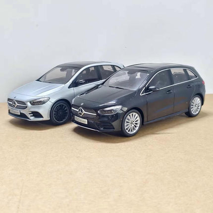 Original Manufacturer Mercedes-Benz B-Class MPV Black 1:18 Diecast Model Car - collectible scale model car