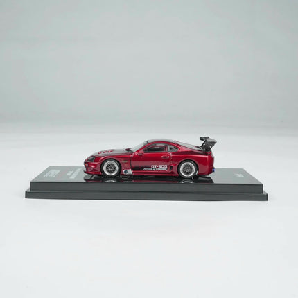 Inno Models Toyota Supra A80 Top Secret Red 1:64 Diecast Model Car - collectible scale model car