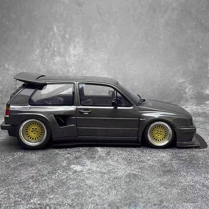 Otto Volkswagen Golf II GTI Gray OT476 1:18 Resin Model Car - collectible scale model car