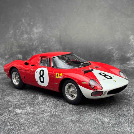 CMC Ferrari 250 LM No. 8 1:18 Diecast Model Car - collectible scale model car