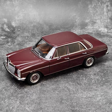 Norev Mercedes-Benz 200 W115 1968 1:18 Diecast Model Car - studio product photo of the scale model