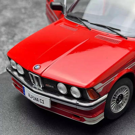 Solido BMW ALPINA E21 323i 1980 Red 1:18 Diecast Model Car - premium collector scale model