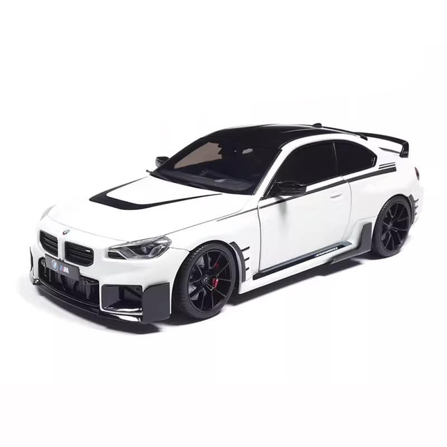 Solido BMW M2 2025 Alpine White 1:18 Diecast Model Car - detailed collector display model