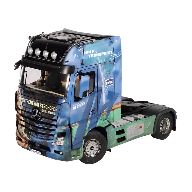 NZG Mercedes-Benz Actros GigaSpace 4×2 1:18 Diecast Model Truck - detailed collector display model