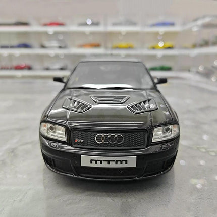 Otto Audi RS6 Clubsport MTM OT992 Black Limited Edition 3000 1:18 Resin Model Car - studio product photo of the scale model