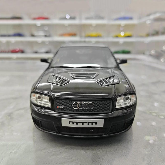 Otto Audi RS6 Clubsport MTM OT992 Black Limited Edition 3000 1:18 Resin Model Car - studio product photo of the scale model