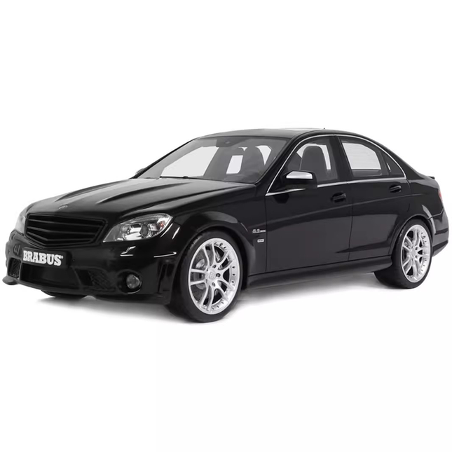 GT Spirit Brabus B63S 2008 Obsidian Black GT582 1:18 Resin Model Car - studio product photo of the scale model