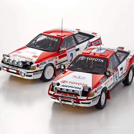 Kyosho Toyota Celica GT-Four ST185 Rally 1990 Safari 1:18 Diecast Model Car - detailed collector display model