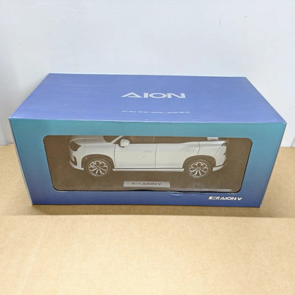 GAC Original Aion V White 1:18 Diecast Model Car - detailed model car replica